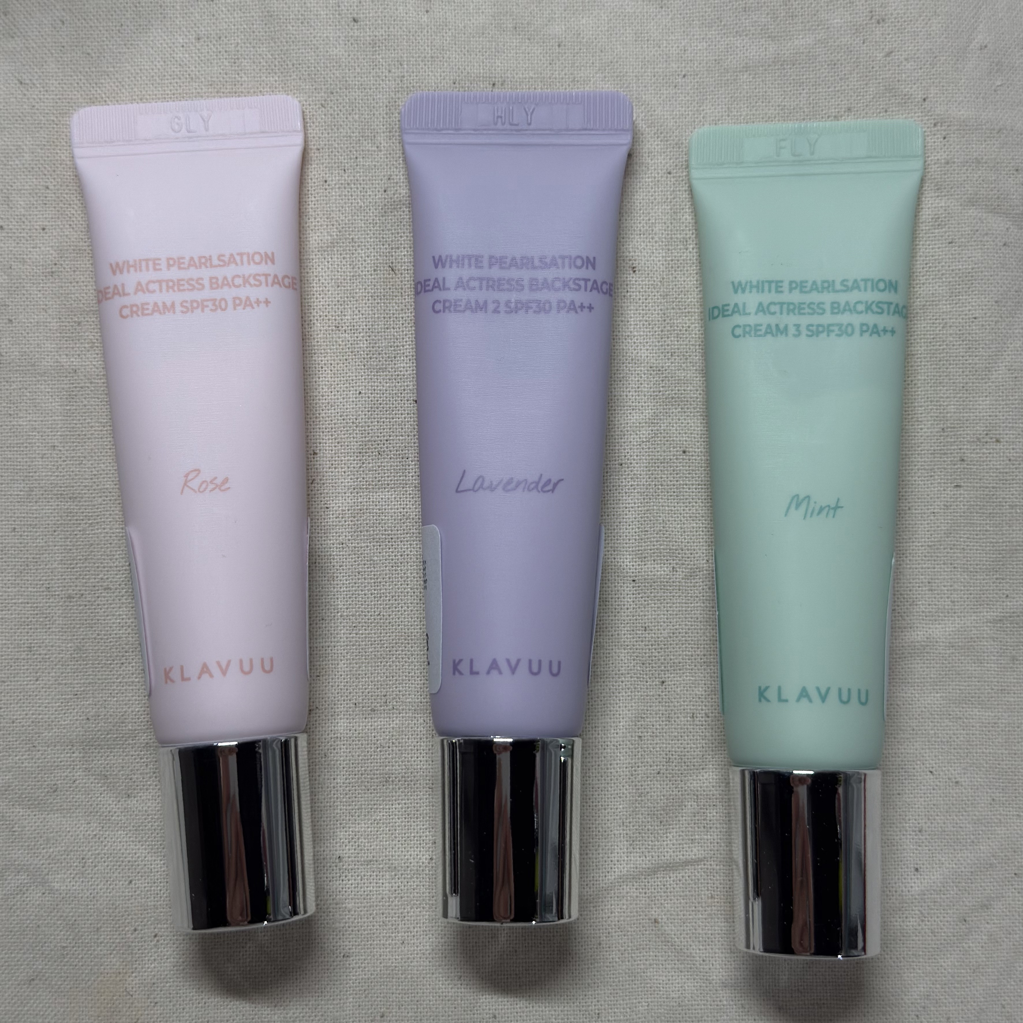 WHITE PEARLSATION  IDEAL ACTRESS BACKSTAGE CREAM/KLAVUU/化粧下地を使ったクチコミ（1枚目）