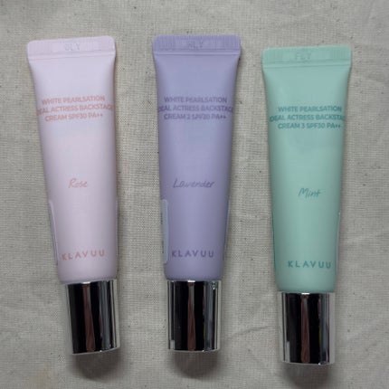 WHITE PEARLSATION  IDEAL ACTRESS BACKSTAGE CREAM/KLAVUU/化粧下地を使ったクチコミ(1枚目)