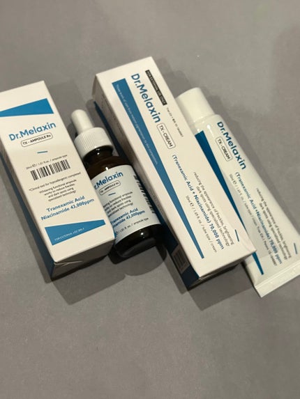 TXアンプルRX+TXクリーム/Dr.Melaxin/スキンケアキットを使ったクチコミ(1枚目)