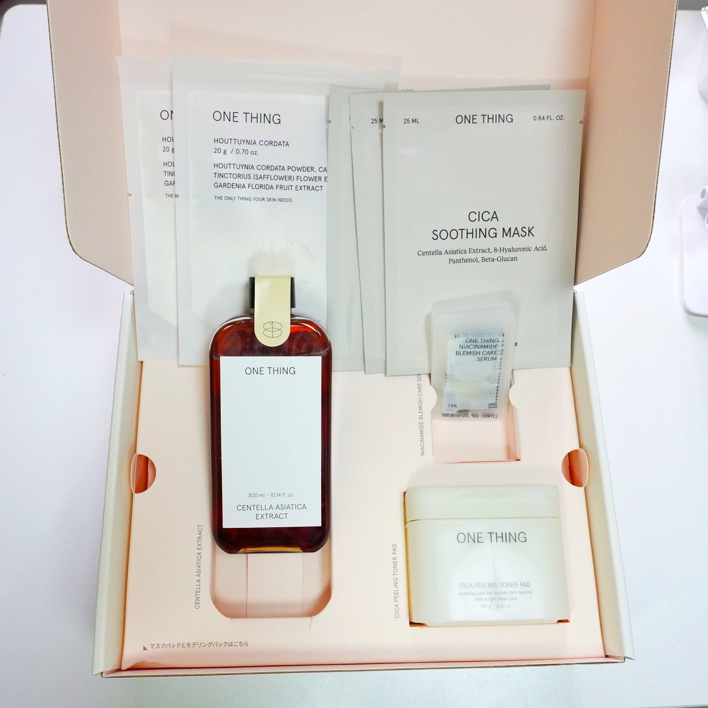 CICA CARE SAKURA EDITION SET/ONE THING/化粧水を使ったクチコミ(1枚目)