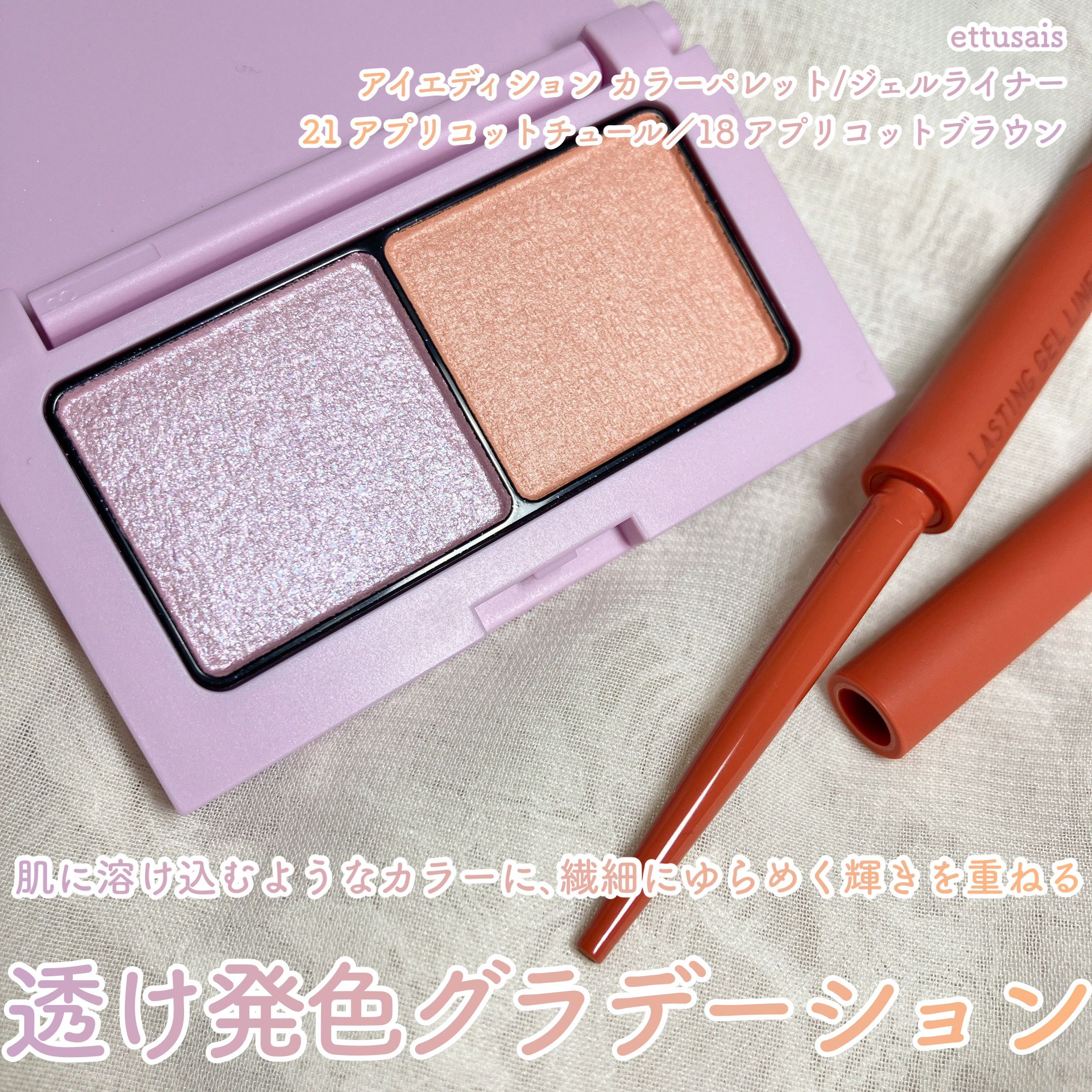 エテュセ アイエディション(カラーパレット)/ettusais/アイシャドウパレットを使ったクチコミ（2枚目）