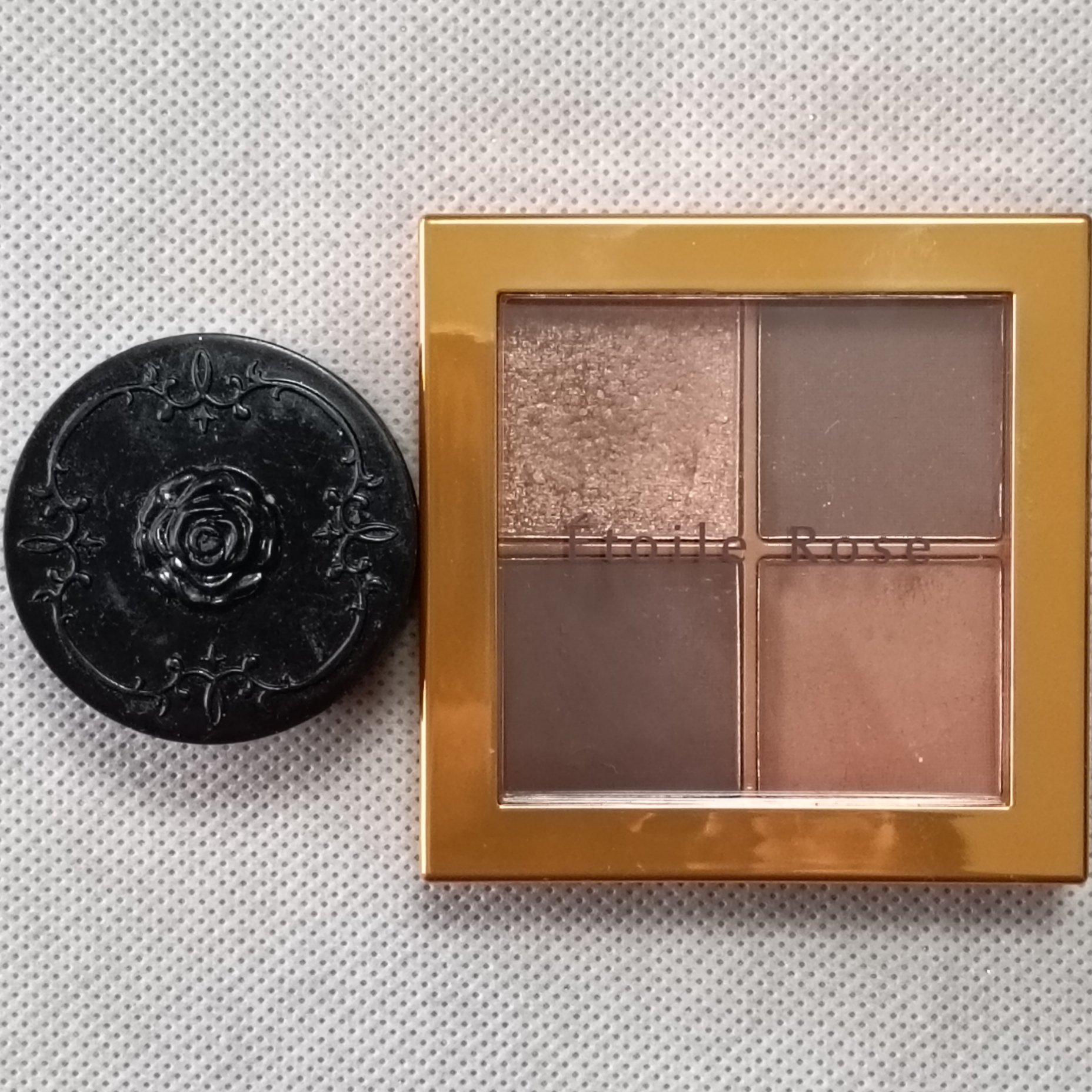 エトワルローズ 4色アイシャドウ/Étoile Rose/アイシャドウパレットを使ったクチコミ（2枚目）