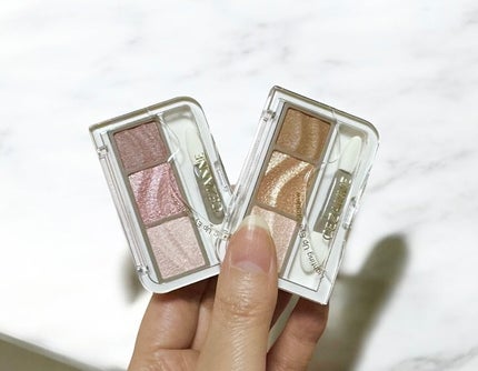 ライティングアップアイシャドウ/CEZANNE/アイシャドウを使ったクチコミ(4枚目)