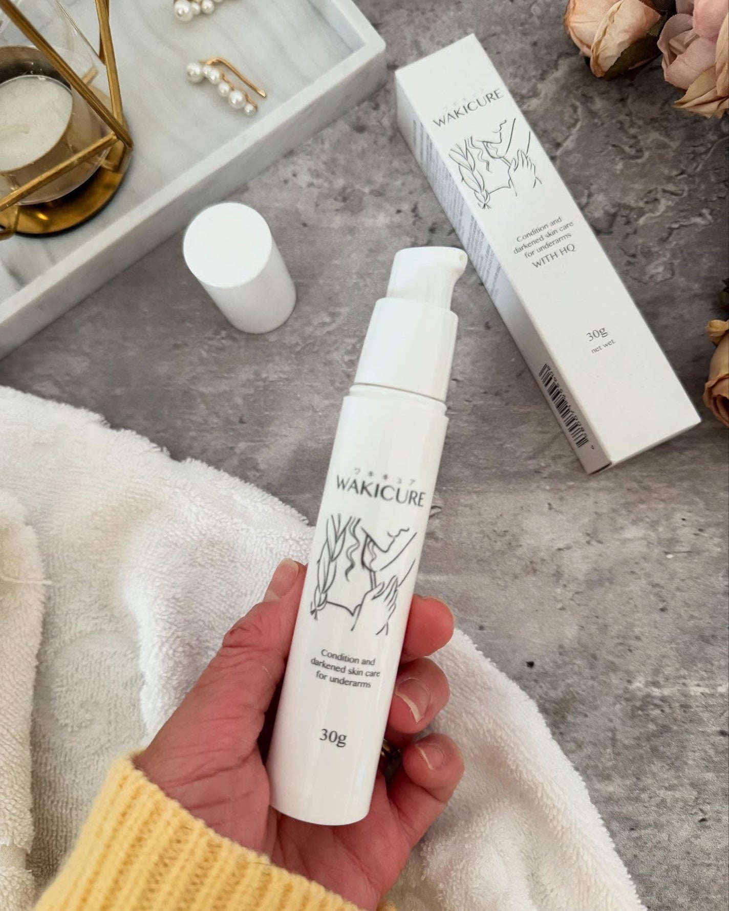 ワキキュア/CR-lab(シーアール・ラボ)/デオドラント・制汗剤を使ったクチコミ(2枚目)