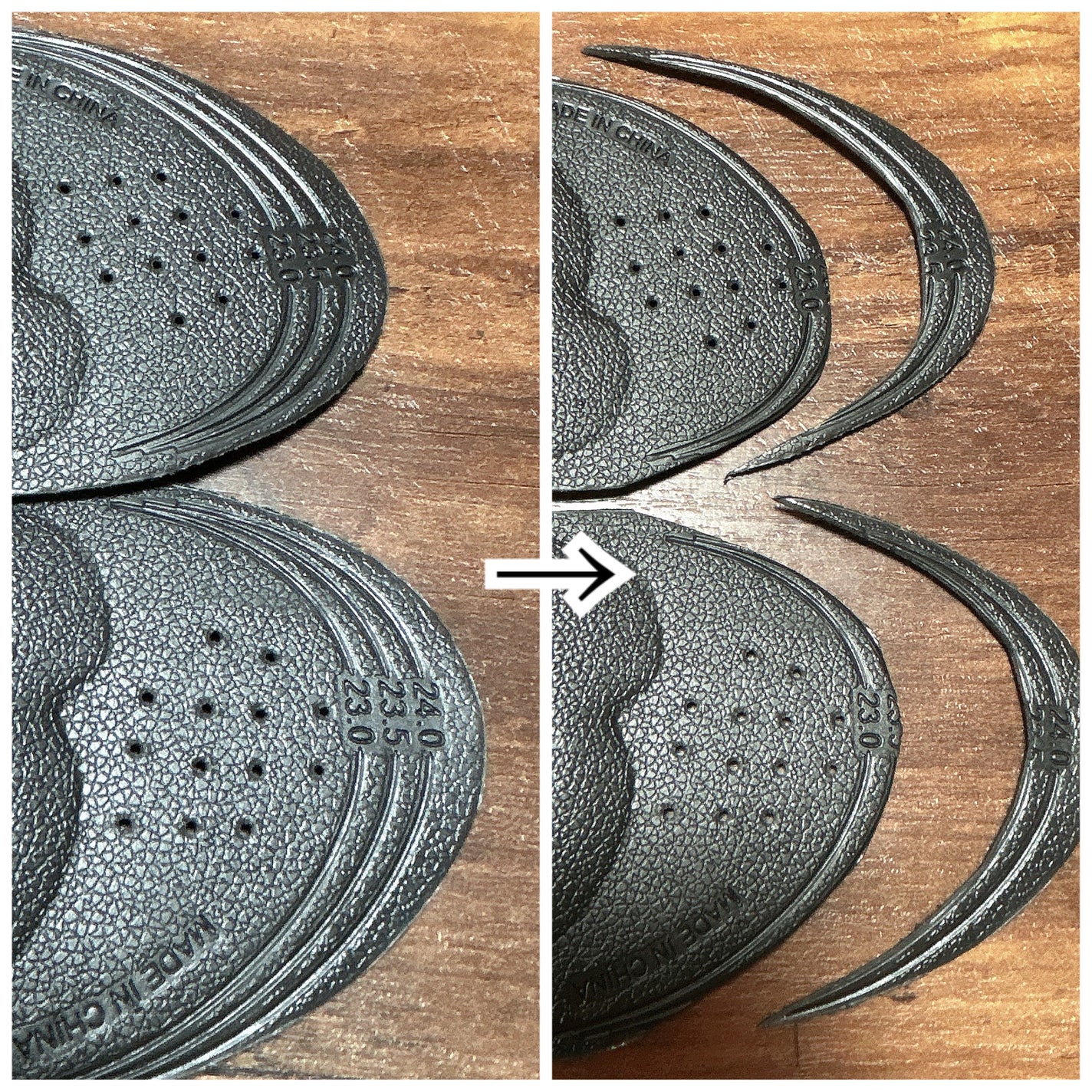 もふるん on LIPS 「HiCoolINSOLE(理想の身長を実現する厚底インソール)..」(3枚目)