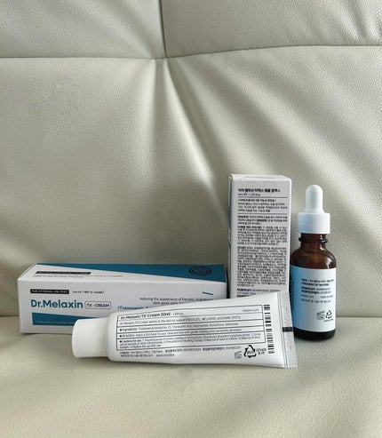 TXアンプルRX+TXクリーム/Dr.Melaxin/スキンケアキットを使ったクチコミ(2枚目)