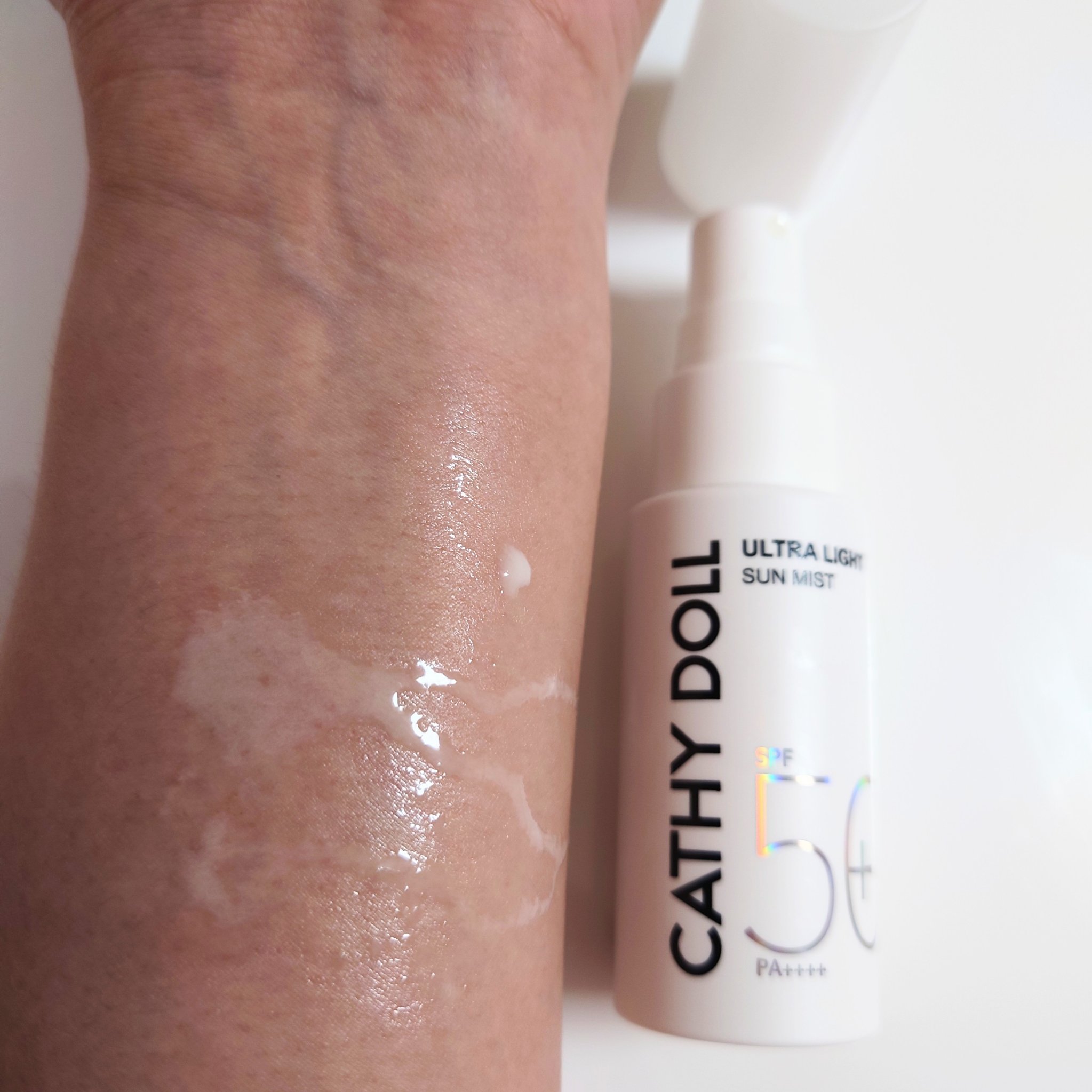 ウルトラライト サンミスト/CathyDoll/日焼け止めミスト・スプレーを使ったクチコミ（3枚目）