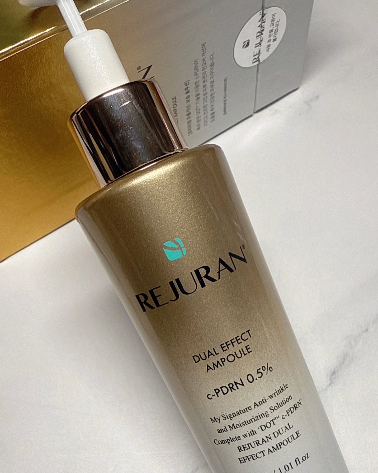 REJURAN デュアル エフェクト アンプル 30mL/REJURAN COSMETICS/美容液を使ったクチコミ（3枚目）