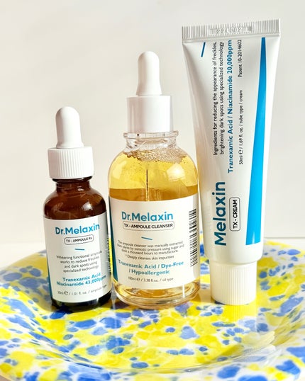 TXアンプルRX+TXクリーム/Dr.Melaxin/スキンケアキットを使ったクチコミ(2枚目)