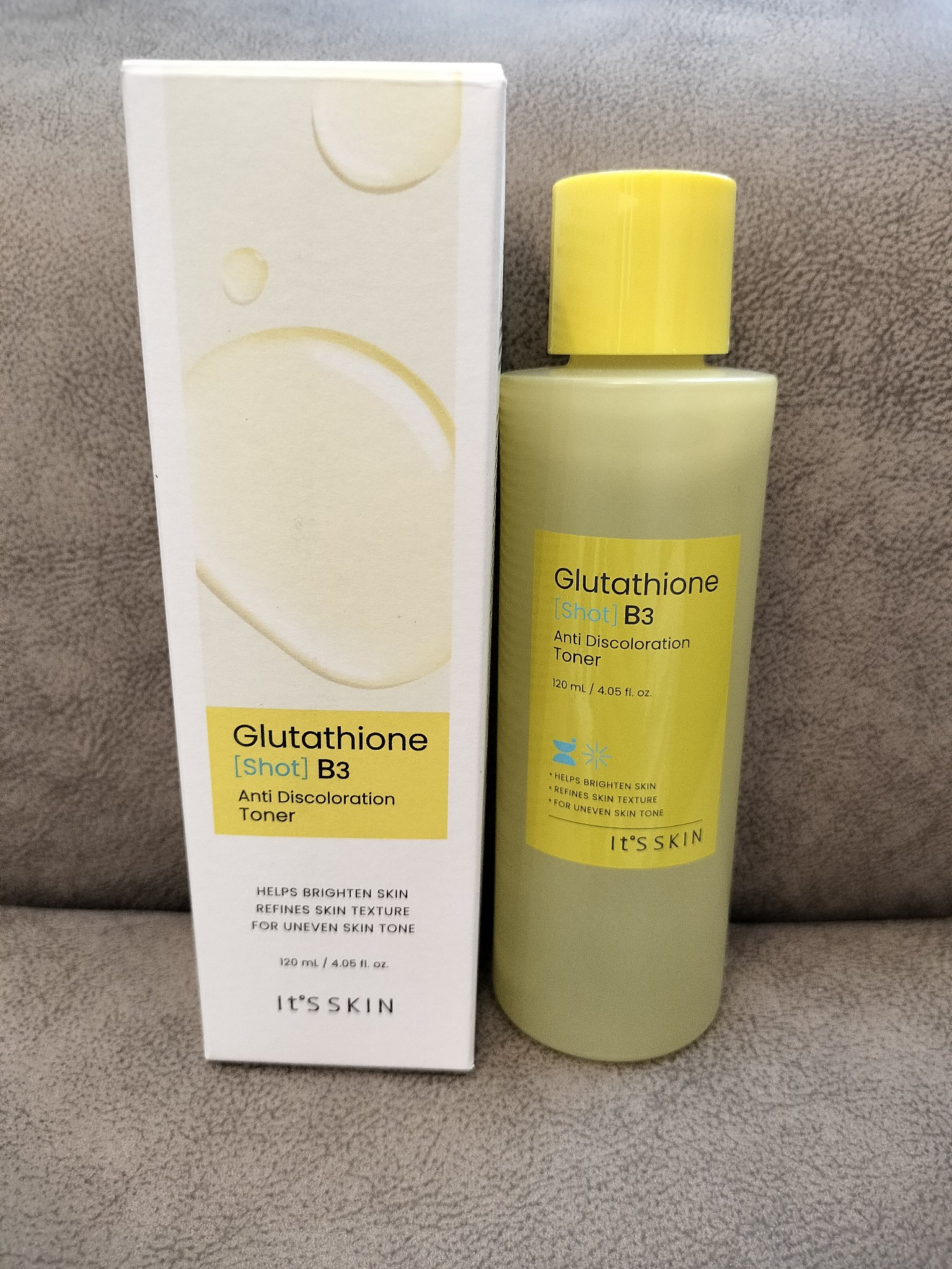 グルタチオンショットB3クリアトーントナー/It's skin/化粧水を使ったクチコミ（1枚目）
