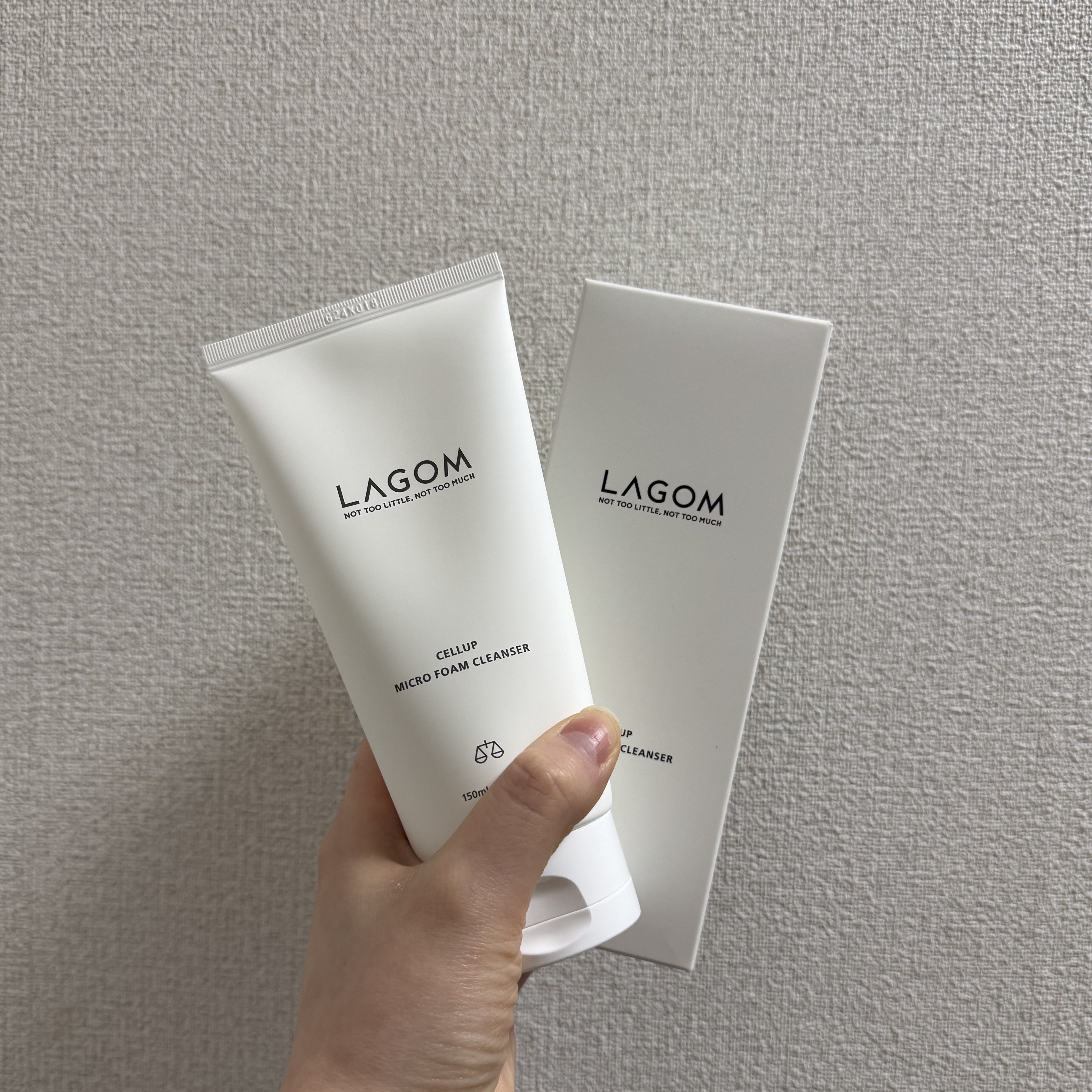 マイクロフォーム クレンザー(夜用洗顔)/LAGOM /クレンジングクリームを使ったクチコミ（1枚目）