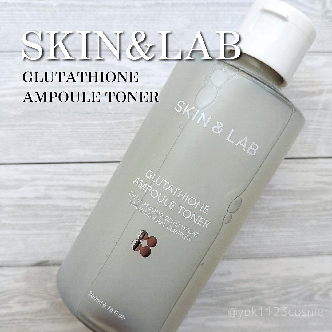 グルタチオンアンプルトナー/SKIN&LAB/化粧水を使ったクチコミ(1枚目)