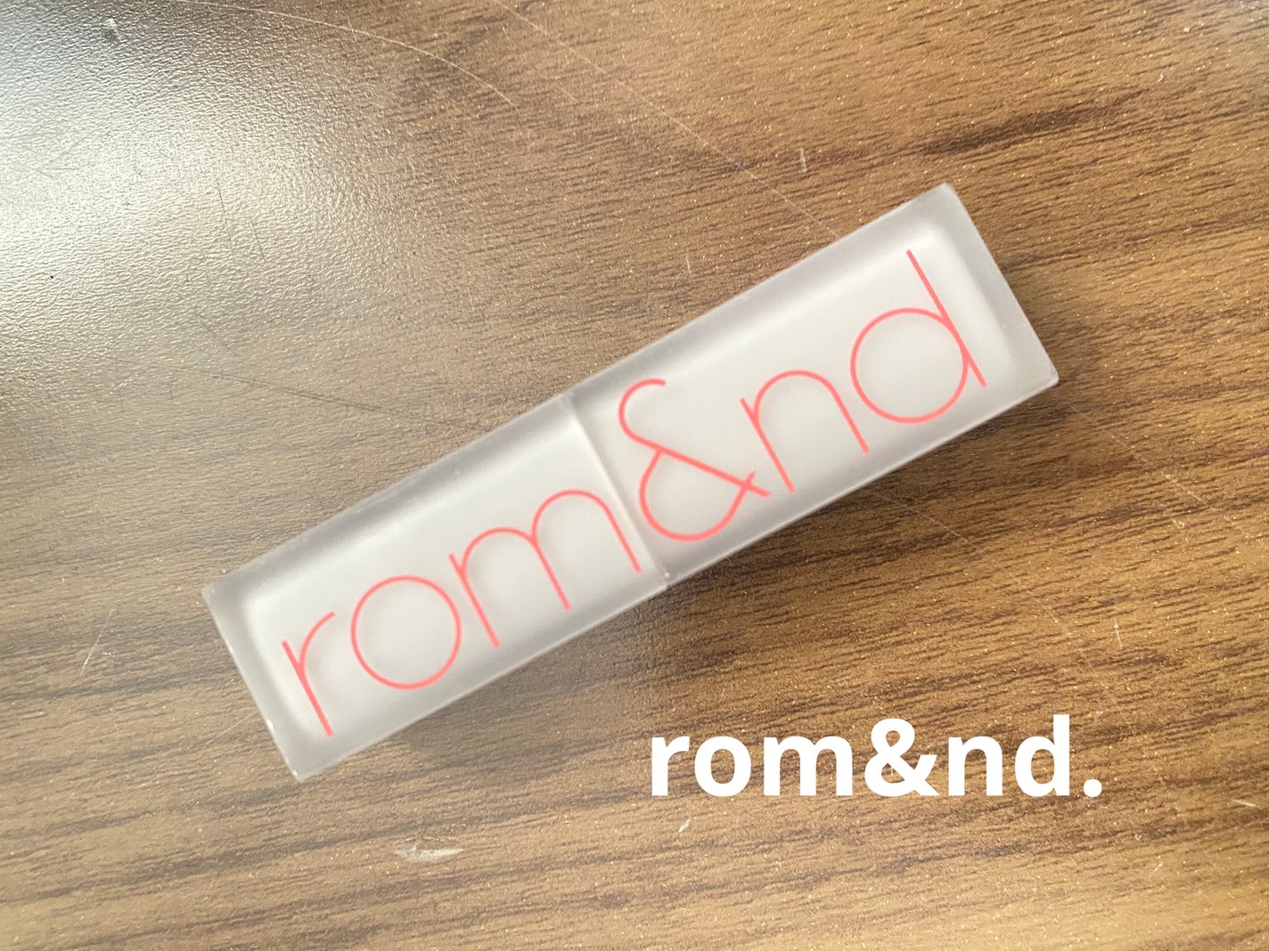 ゼロマットリップスティック/rom&nd/口紅を使ったクチコミ(1枚目)