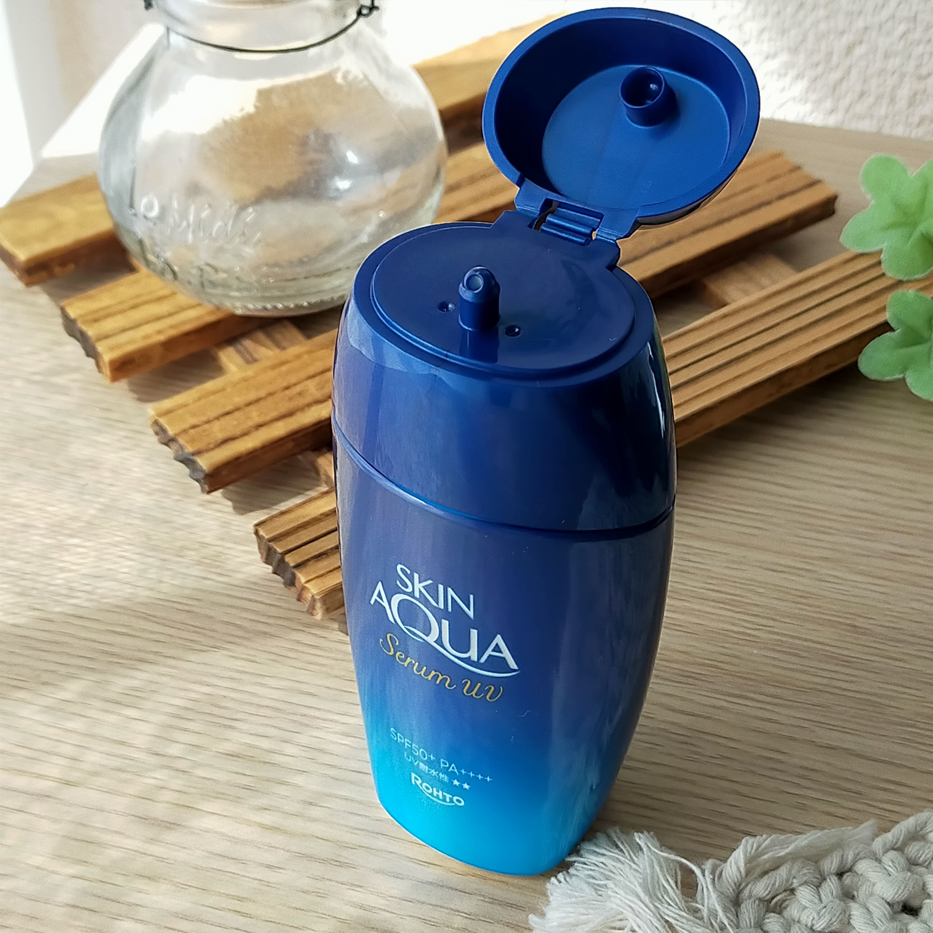 スキンアクア ヒアルロンセラムUV/スキンアクア/日焼け止めローションを使ったクチコミ（2枚目）