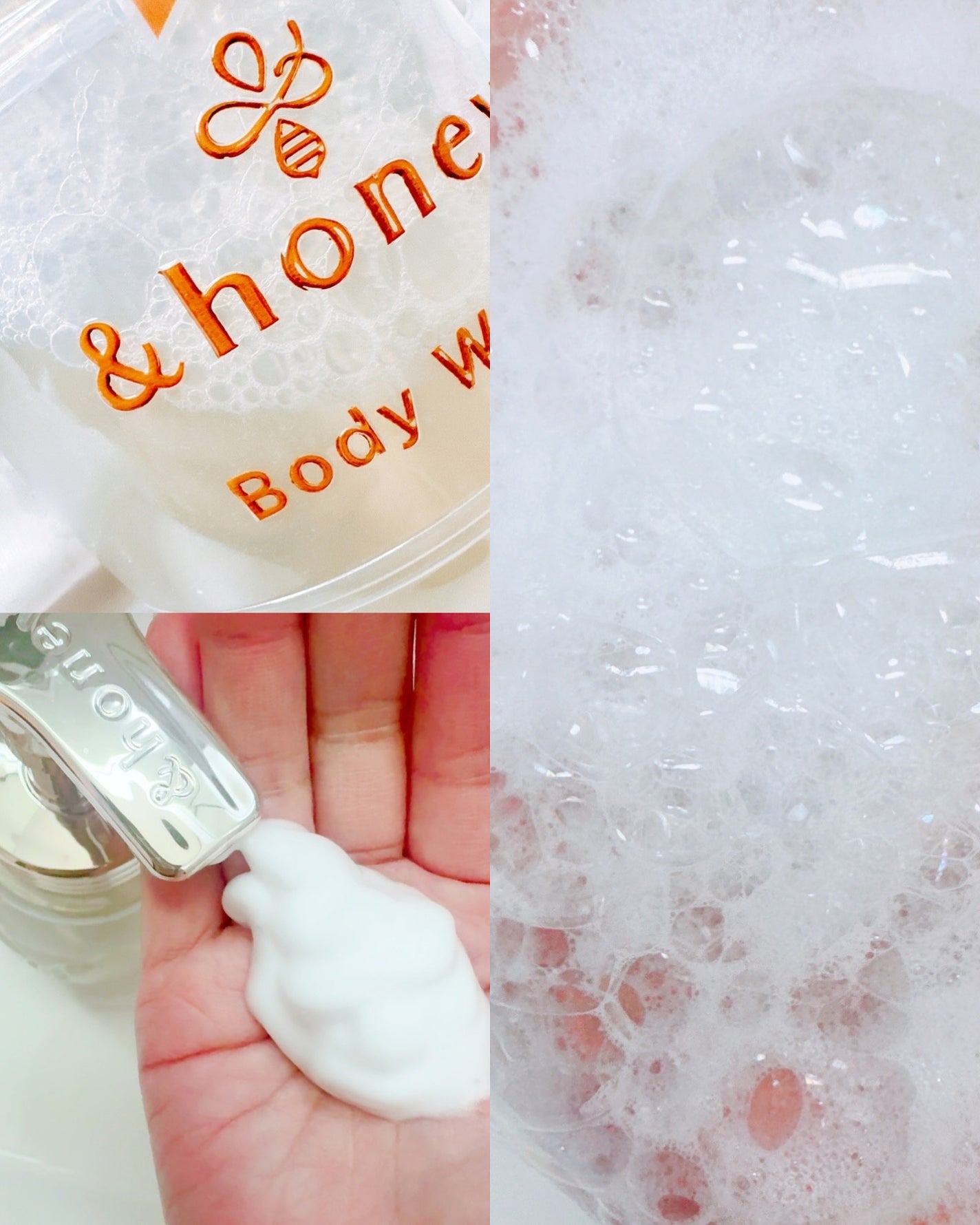 メロウエアリー 泡ボディウォッシュ/&honey/ボディソープを使ったクチコミ(2枚目)