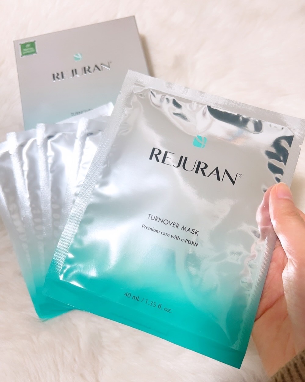 REJURAN ターンオーバーマスク(5枚入り)/REJURAN COSMETICS/シートマスク・パックを使ったクチコミ（1枚目）