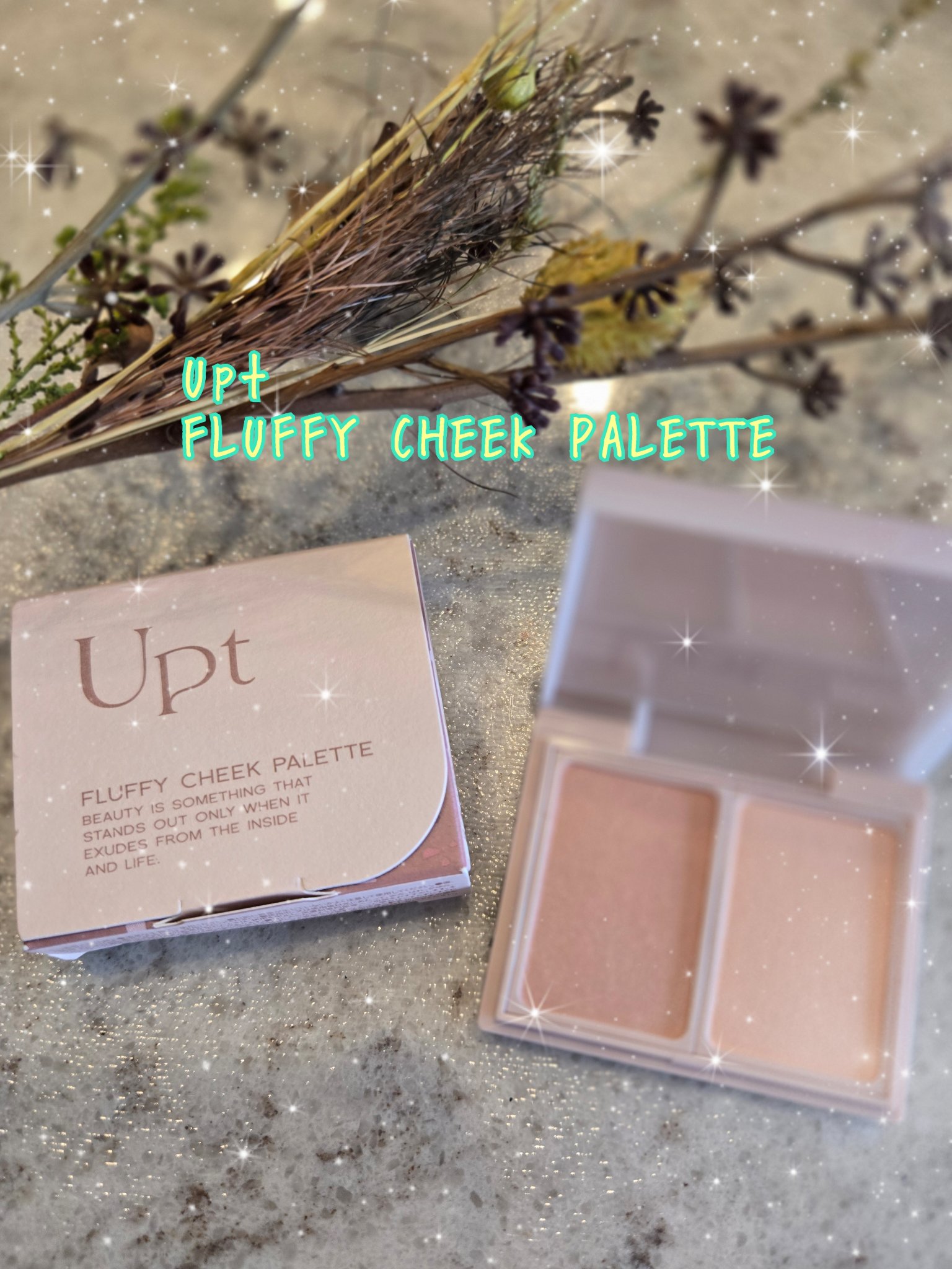 Upt FLUFFY CHEEK PALETTE /Upt/パウダーチークを使ったクチコミ（1枚目）