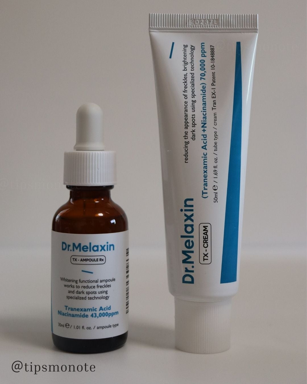 TXアンプルRX+TXクリーム/Dr.Melaxin/スキンケアキットを使ったクチコミ(8枚目)