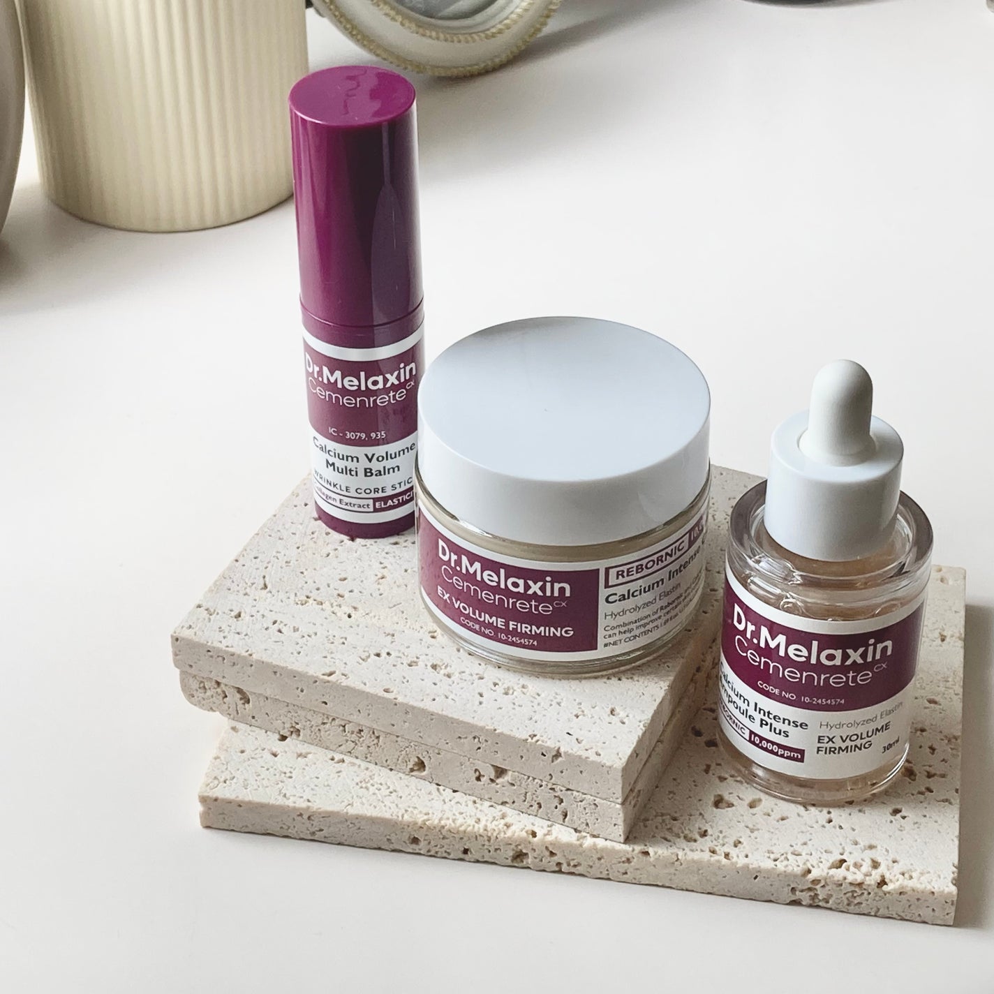 Cemenrete Calcium Intense Cream/Dr.Melaxin/フェイスクリームを使ったクチコミ(1枚目)