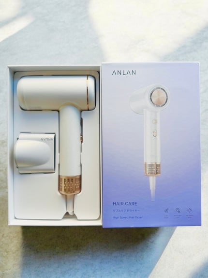 ダブルケアドライヤーse/ANLAN/ドライヤーを使ったクチコミ(1枚目)