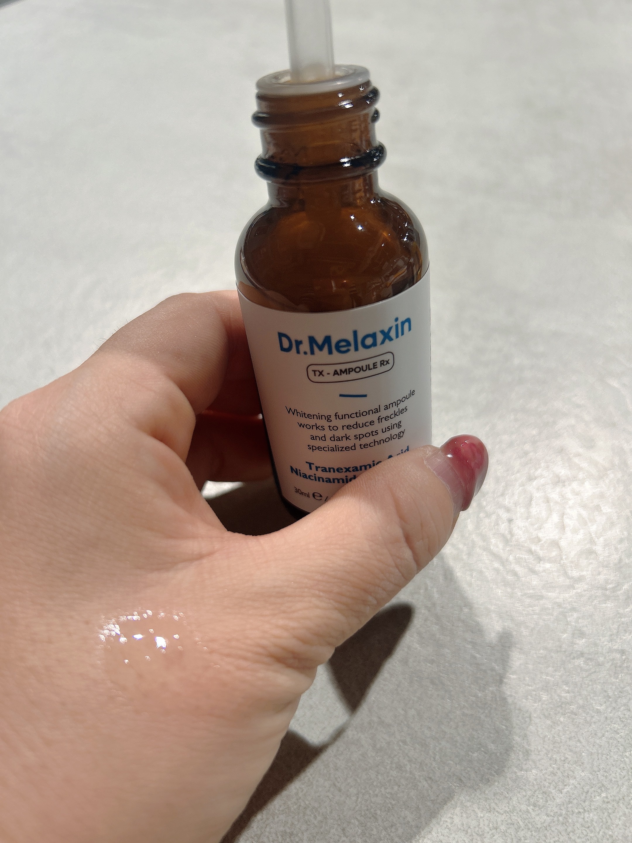 TXアンプルRX＋TXクリーム/Dr.Melaxin/スキンケアキットを使ったクチコミ（2枚目）