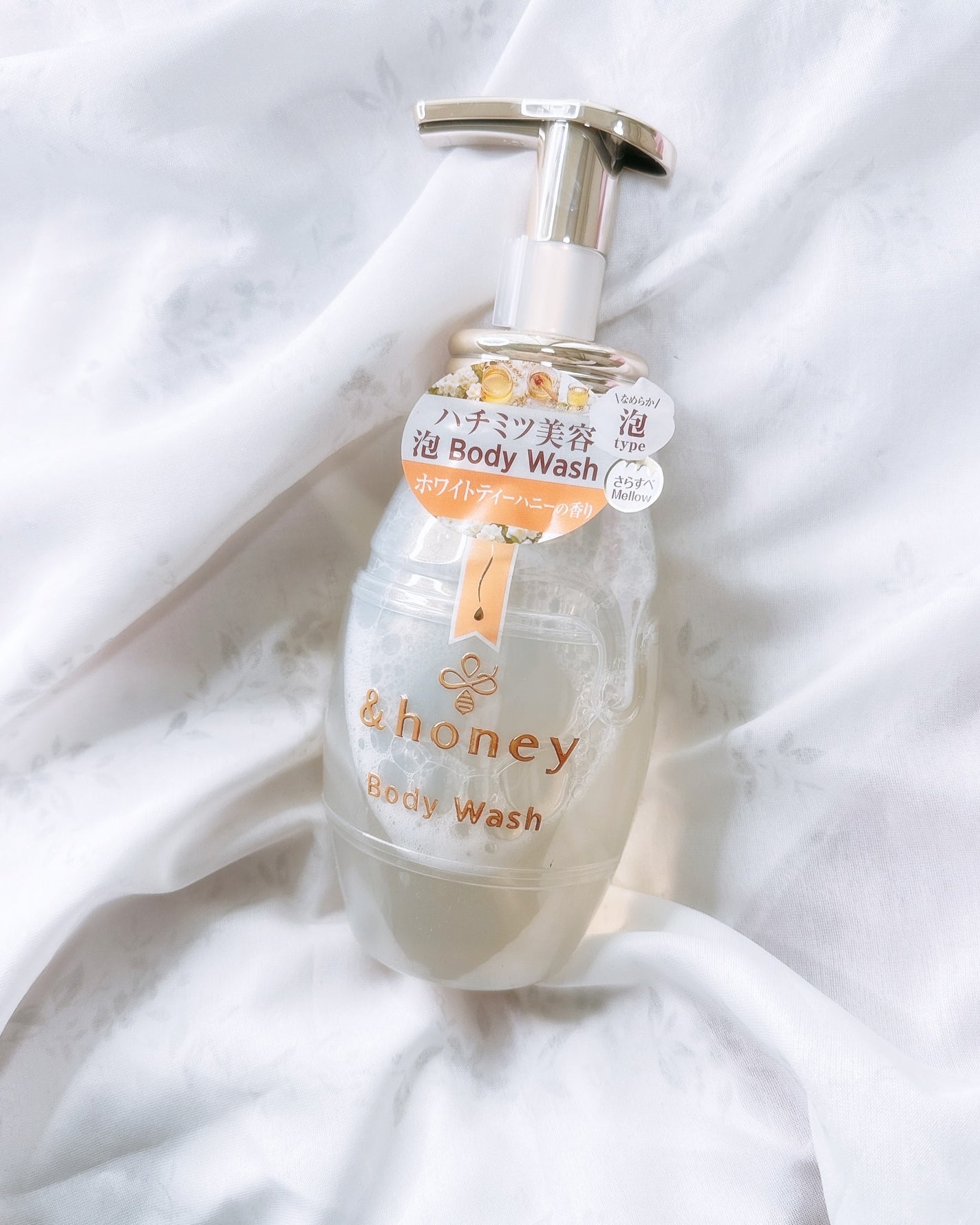 メロウエアリー 泡ボディウォッシュ/&honey/ボディソープを使ったクチコミ(3枚目)