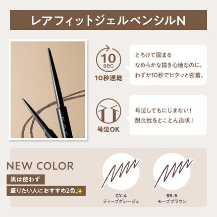 ケイト レアフィットジェルペンシルN/KATE/ジェルアイライナーを使ったクチコミ(2枚目)
