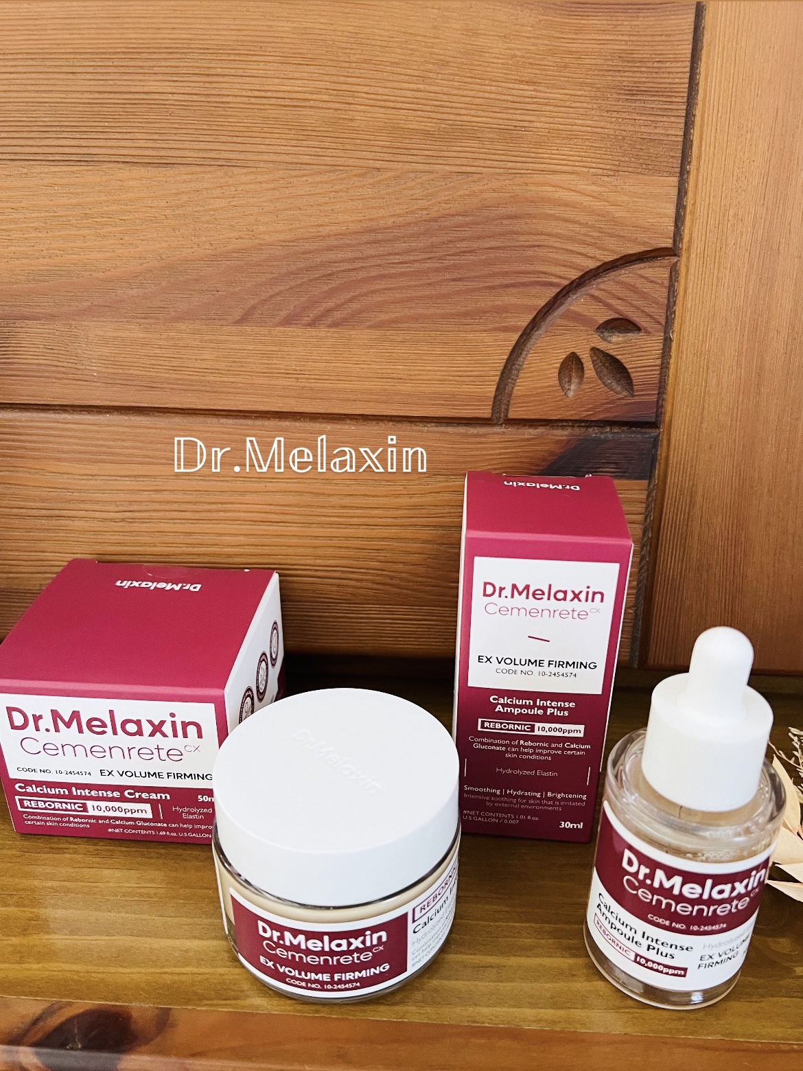 セメンリトカルシウムアンプル+セメンリトカルシウムクリーム/Dr.Melaxin/スキンケアキットを使ったクチコミ（1枚目）