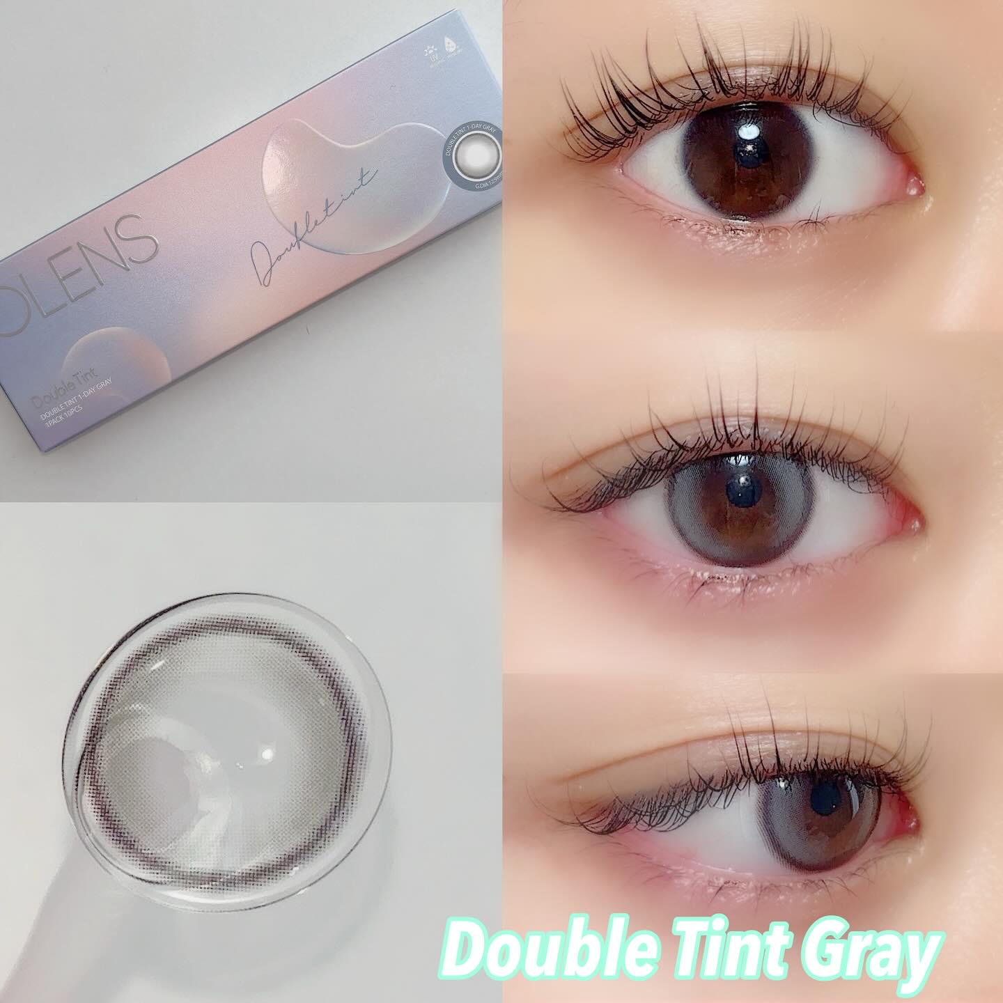 Glowy 1day/OLENS/ワンデー（１DAY）カラコンを使ったクチコミ（3枚目）