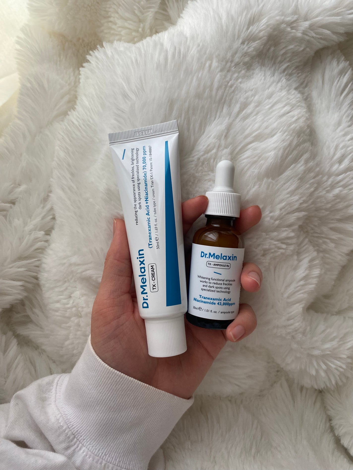 TXアンプルRX+TXクリーム/Dr.Melaxin/スキンケアキットを使ったクチコミ(1枚目)