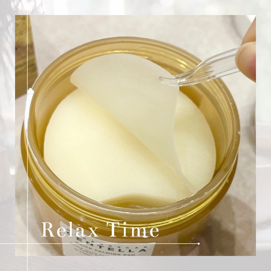 センテラ クイックカーミングパッド/SKIN1004/トナーパッドを使ったクチコミ(3枚目)