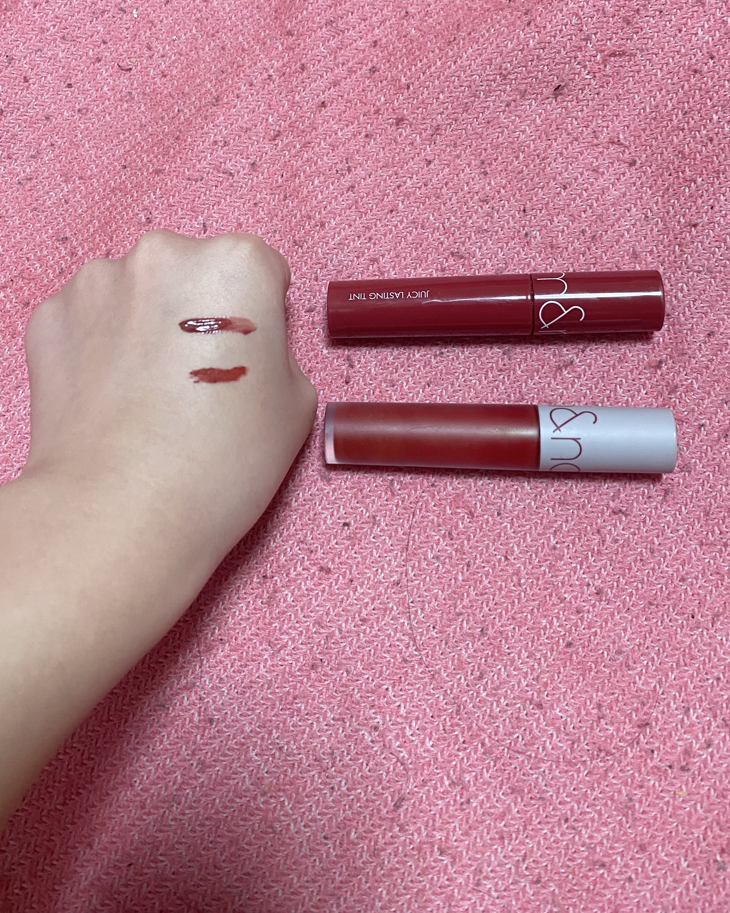 ゼロベルベットティント/rom&nd/リップティントを使ったクチコミ（2枚目）