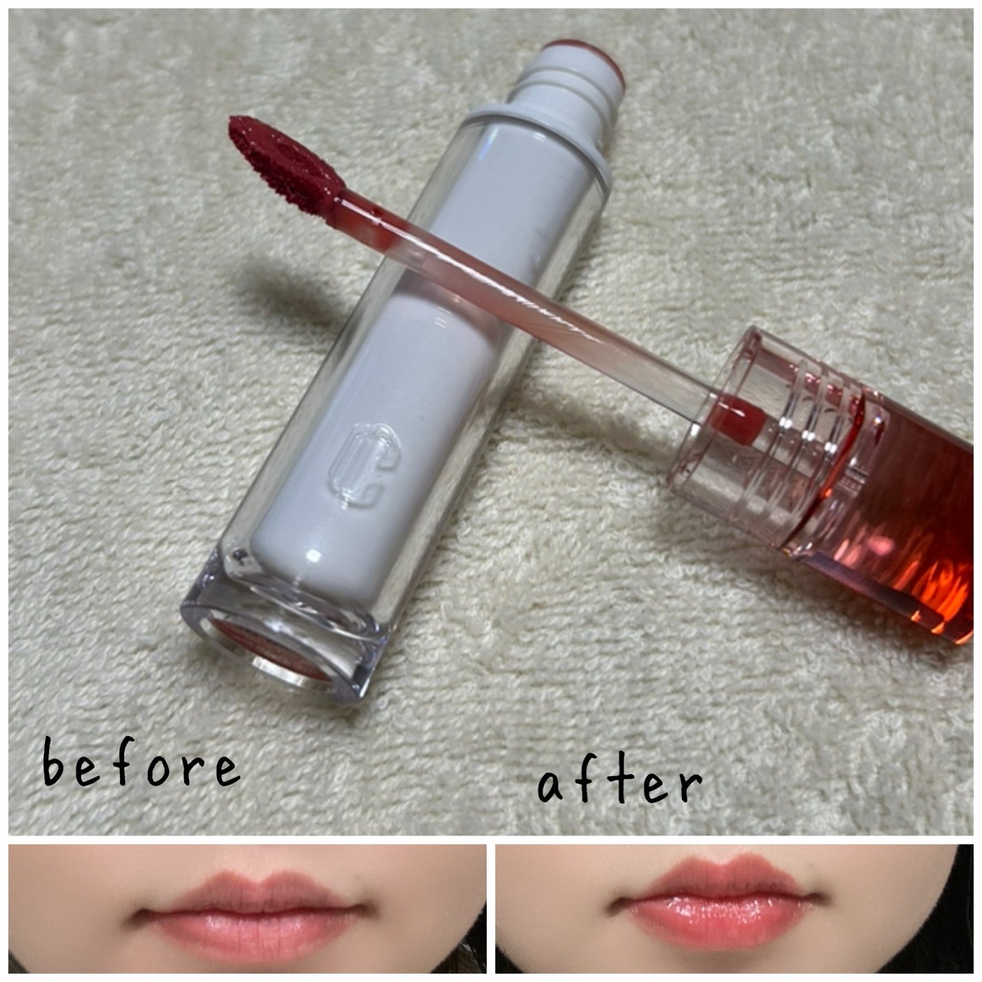 クリスタル グラム ティント/CLIO/リップティントを使ったクチコミ(3枚目)