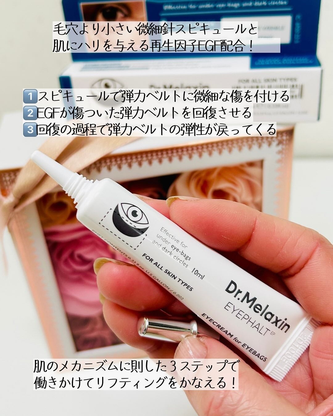 アイファルトアイバッククリーム/Dr.Melaxin/アイケア・アイクリームを使ったクチコミ(2枚目)