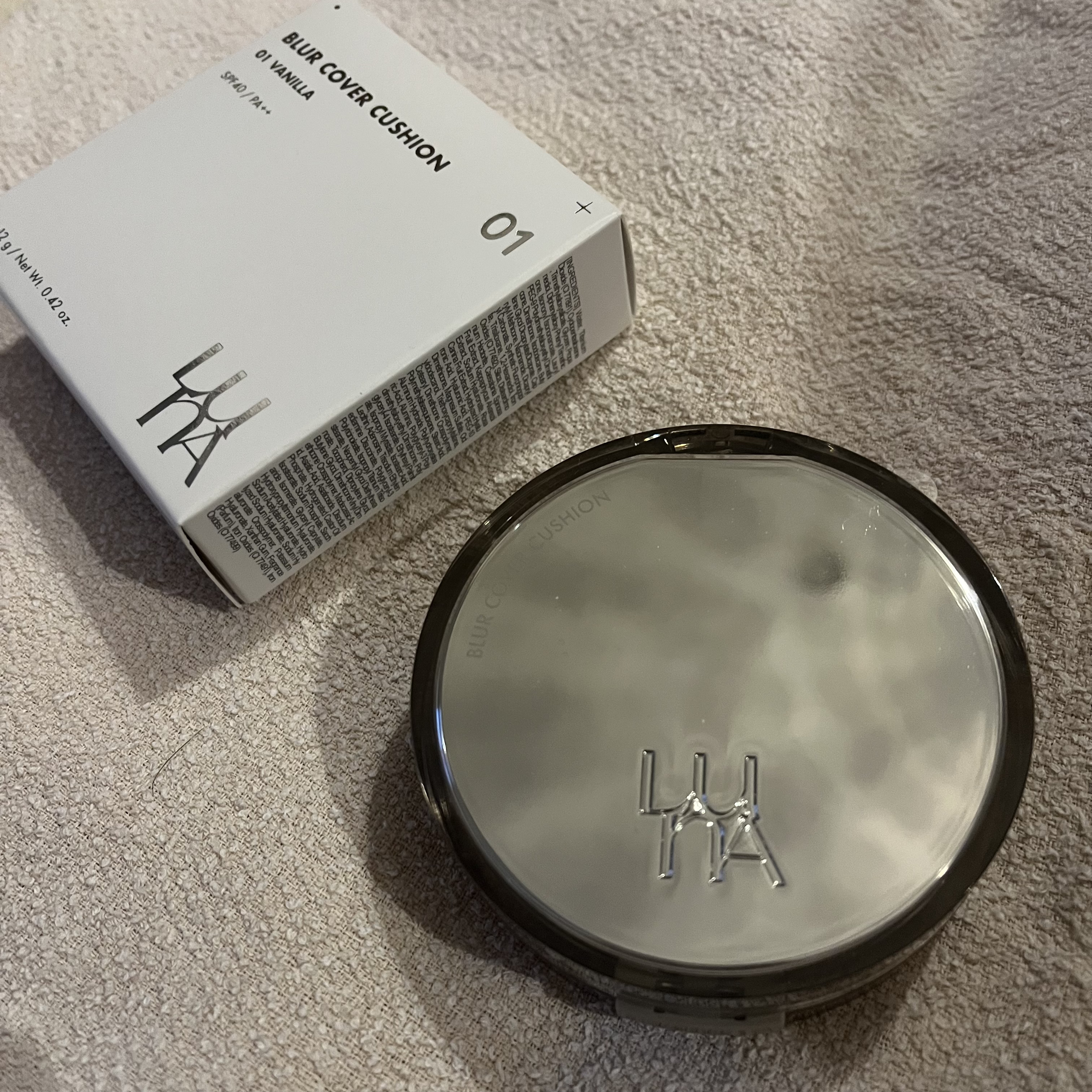 ブラーカバークッション/LUNA/クッションファンデーションを使ったクチコミ（1枚目）