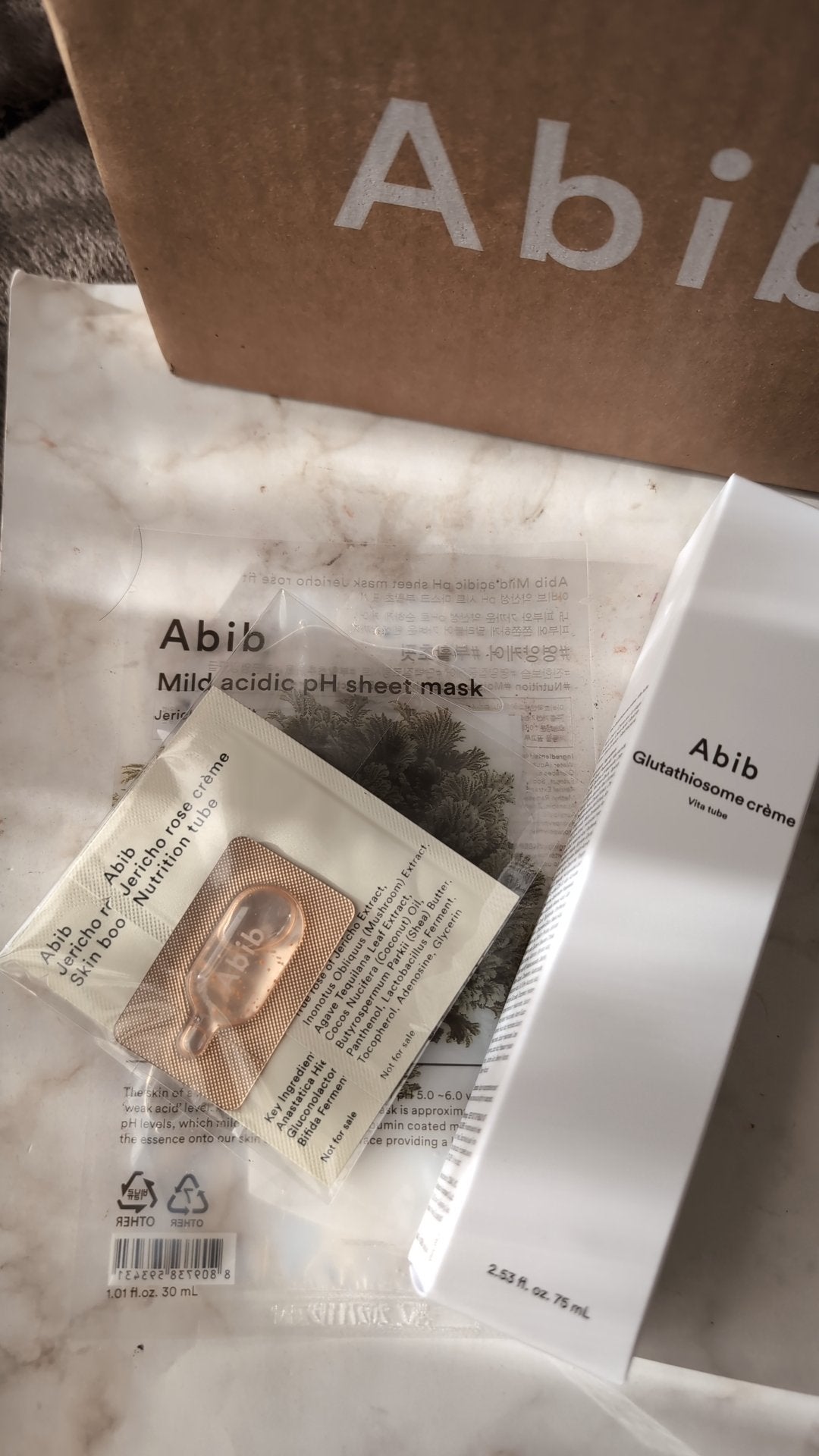 アビブ グルタチオンソームクリームビタチューブ/Abib /フェイスクリームを使ったクチコミ(1枚目)