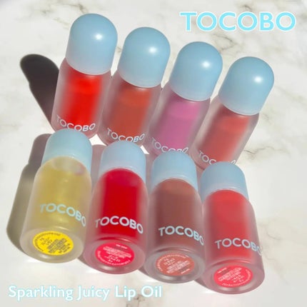 ジューシーベリープランピングリップオイル/TOCOBO/リップグロスを使ったクチコミ(1枚目)