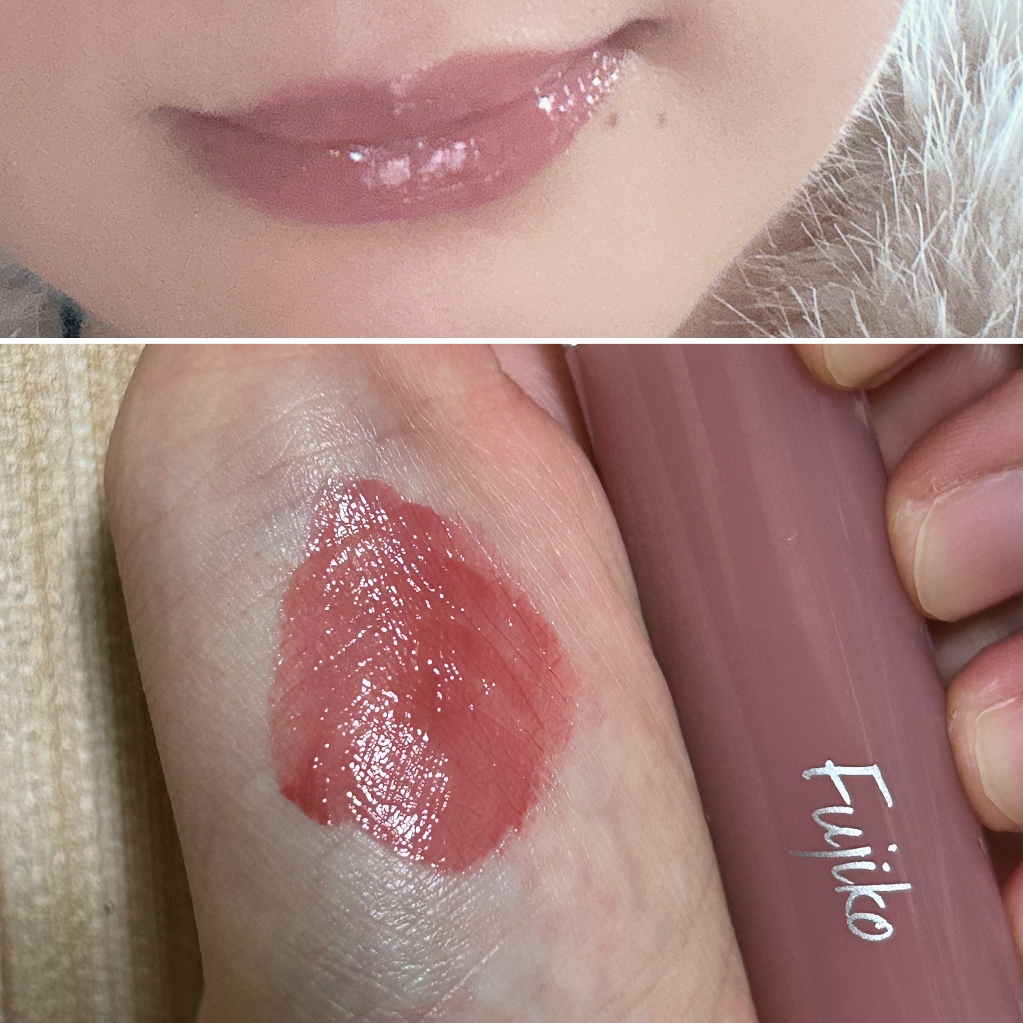 ニュアンスラップティント/Fujiko/リップティントを使ったクチコミ（2枚目）