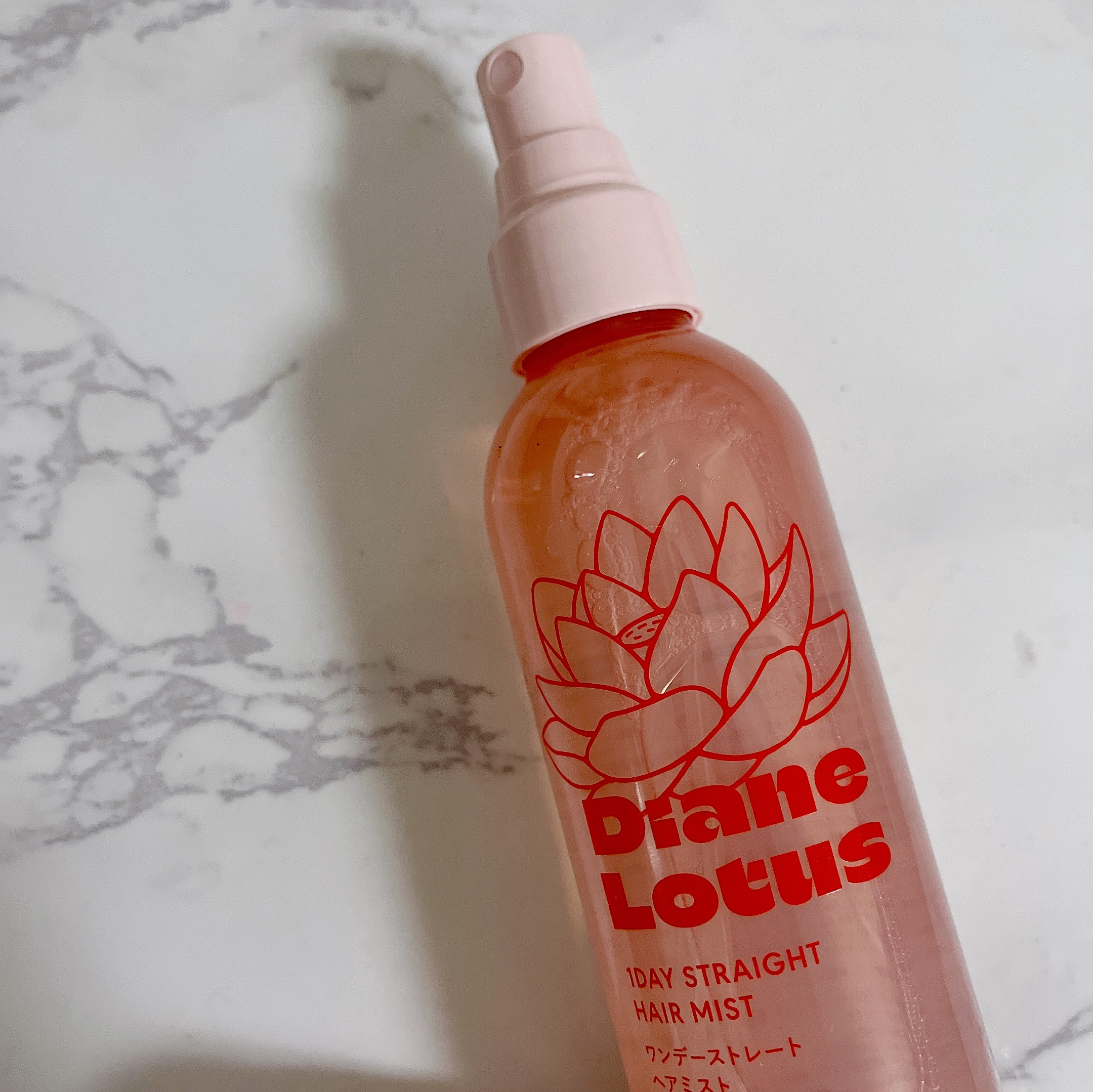 ロータス ワンデーストレート ヘアミスト ティー＆シトラスの香り/ダイアン/ヘアミストを使ったクチコミ（3枚目）