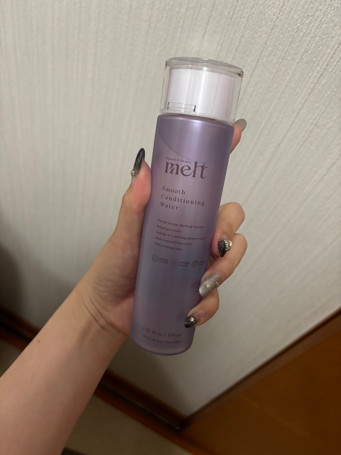 スムース コンディショニング ウォーター/melt/アウトバストリートメントを使ったクチコミ(3枚目)