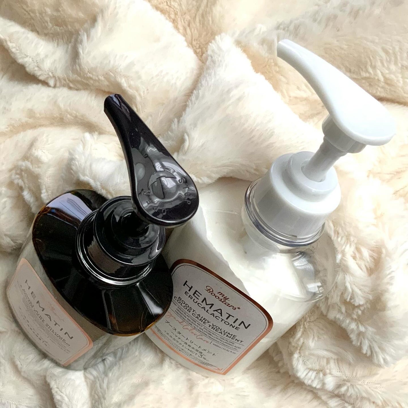 ヘマチン ブースター シャンプー /トリートメント ペアー&ムスクの香り/マイブースターズ/市販シャンプーを使ったクチコミ(2枚目)