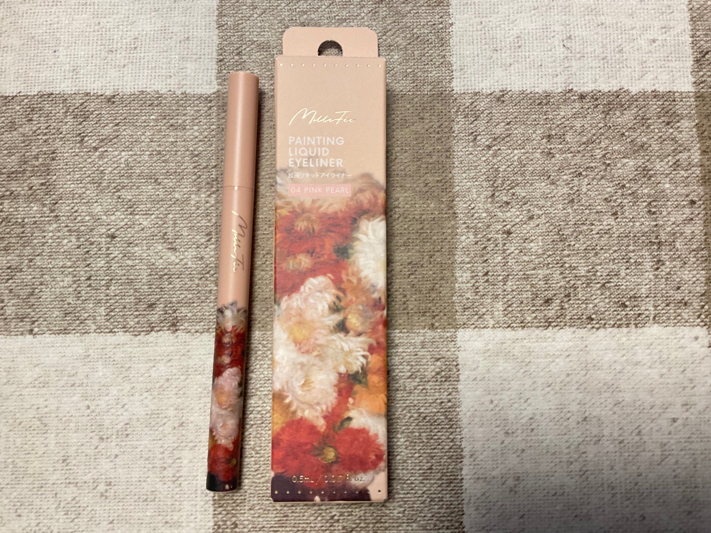 絵画リキッドアイライナー/MilleFée/リキッドアイライナーを使ったクチコミ(4枚目)