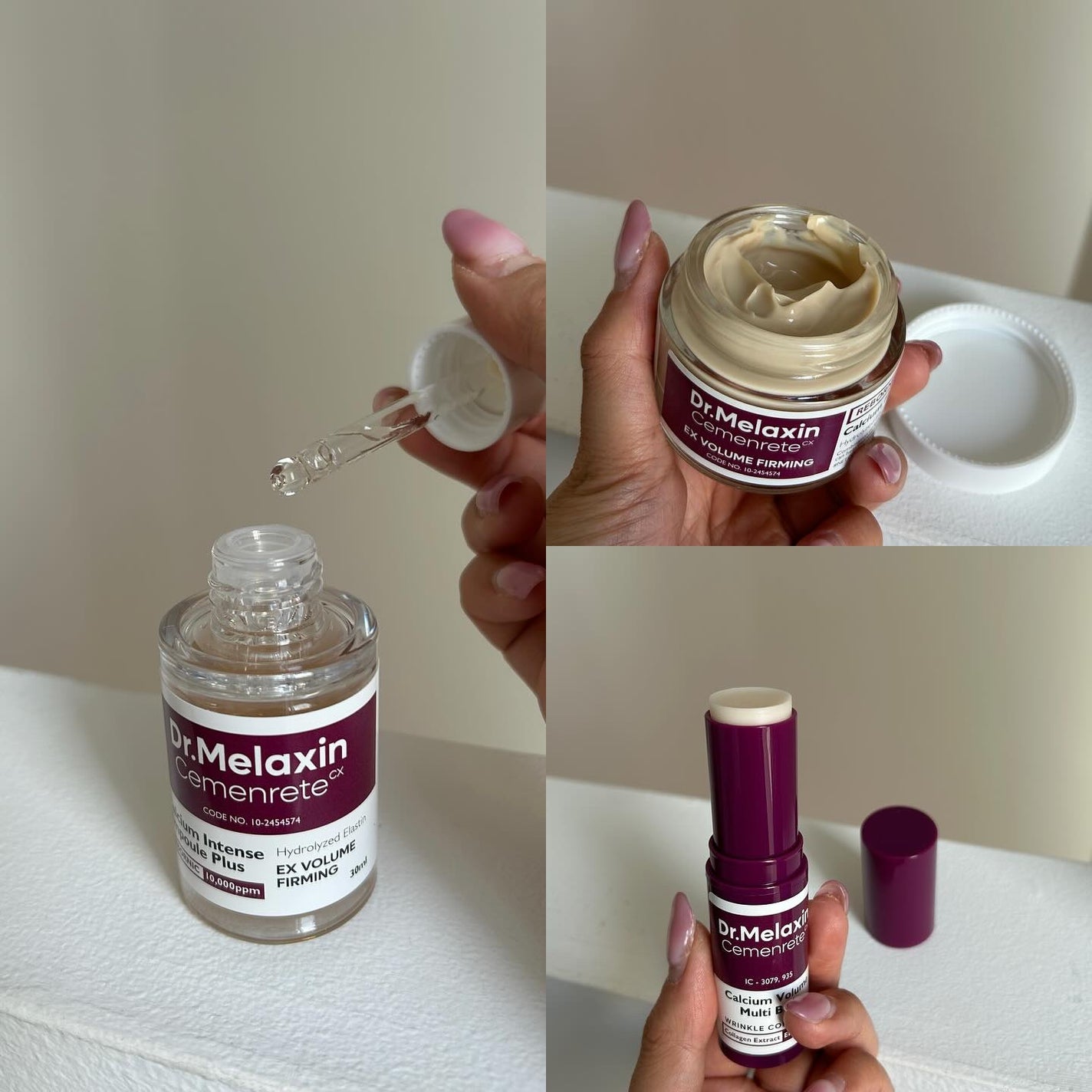 Cemenrete Calcium Intense Cream/Dr.Melaxin/フェイスクリームを使ったクチコミ(6枚目)