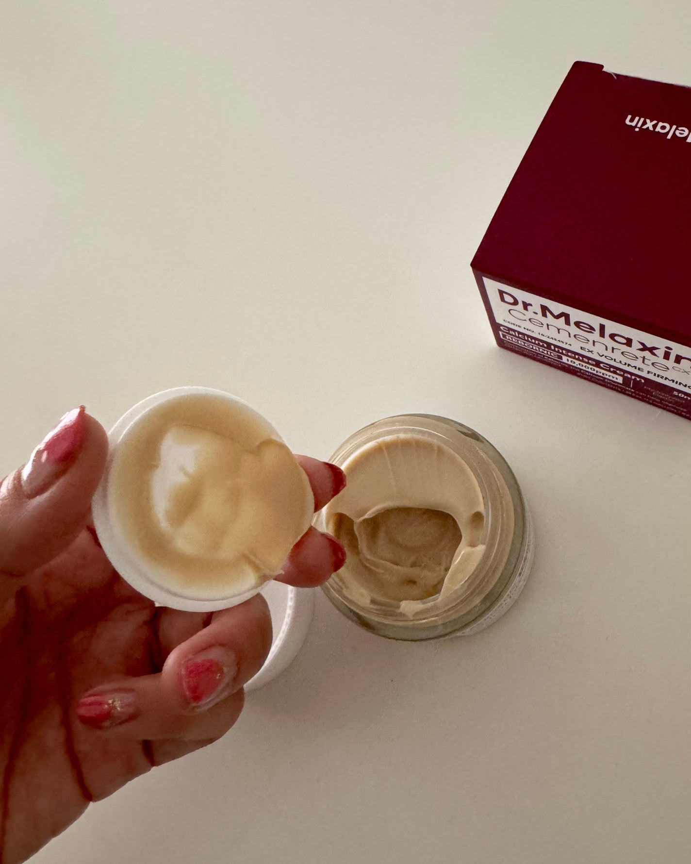 セメンリトカルシウムアンプル+セメンリトカルシウムクリーム/Dr.Melaxin/スキンケアキットを使ったクチコミ(3枚目)