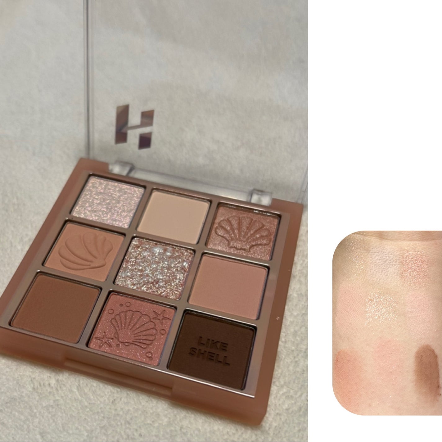 マイフェイブムードアイパレット 9カラー/HOLIKA HOLIKA/アイシャドウパレットを使ったクチコミ(2枚目)