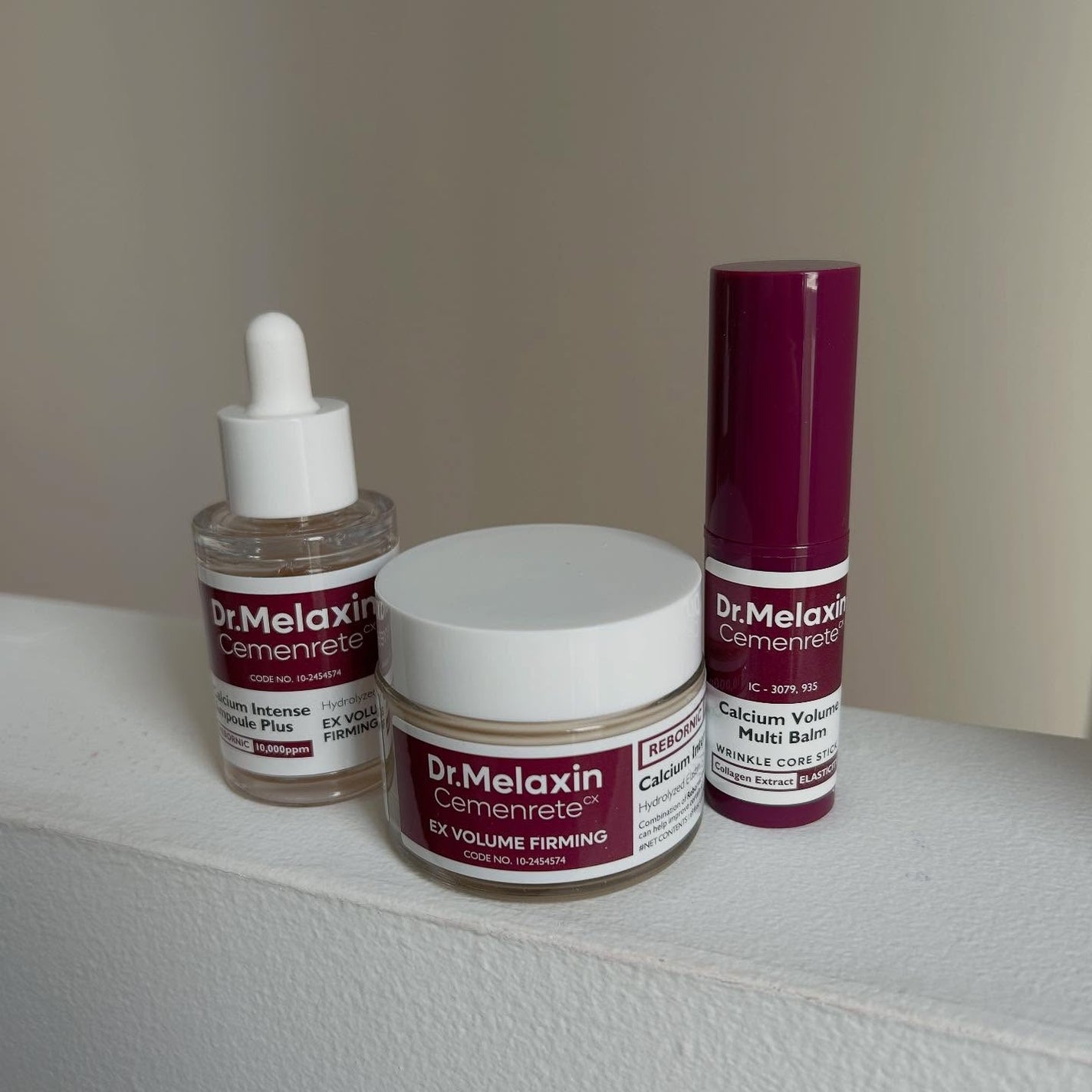 Cemenrete Calcium Intense Cream/Dr.Melaxin/フェイスクリームを使ったクチコミ(2枚目)