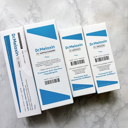 TXアンプルRX+TXクリーム/Dr.Melaxin/スキンケアキットを使ったクチコミ(1枚目)