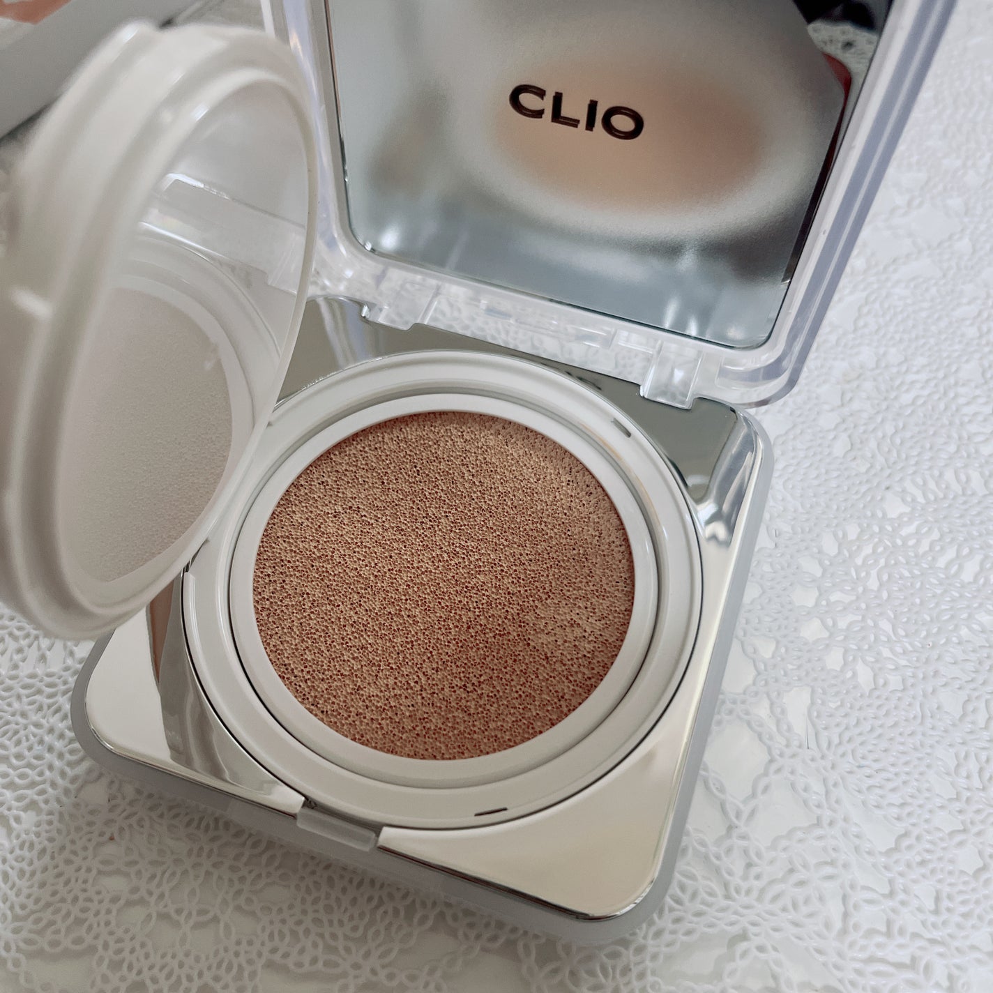クリオ キル カバー スキン フィクサー クッション/CLIO/クッションファンデーションを使ったクチコミ(2枚目)
