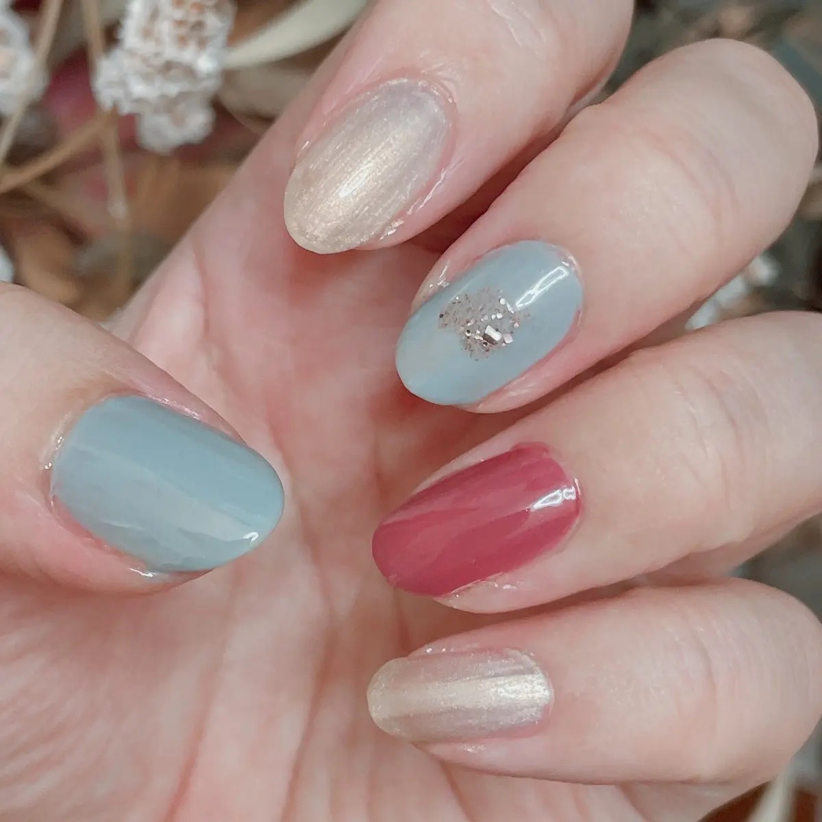 ワット ザ シェル ネイルポリッシュ/nails inc./マニキュアを使ったクチコミ（1枚目）