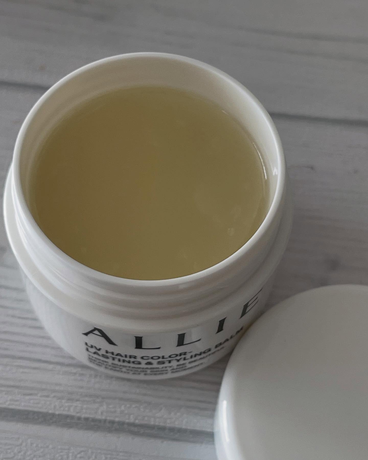 アリィー クロノビューティ UV ヘアカラーラスティング＆スタイリング バーム/アリィー/ヘアバームを使ったクチコミ（3枚目）